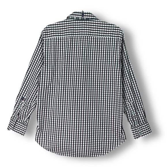 Robert Graham X Plaid Check Shirt Sz L Blue Mens Business Casual - Picture 7 of 11